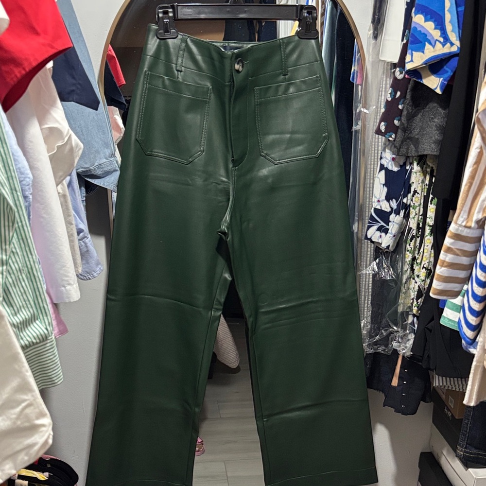 Maeve The Colette faux leather pants
